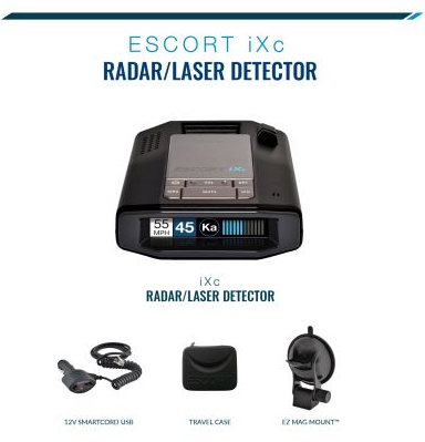 Escort iXc Car Radar/Laser Detector