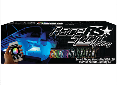 Race Sport Rsikcs Colorsmart Smartphone-controlled Led Interior Accent Kit