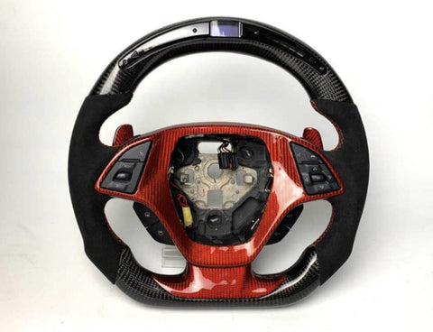 CB Carbon Fiber 14'-19' Corvette C7 W/ LED Steering Wheel